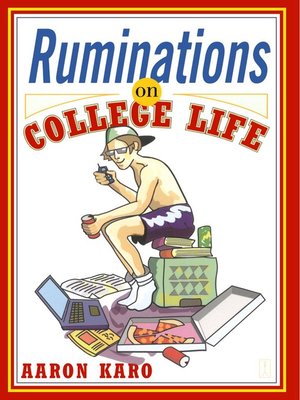 cover image of Ruminations on College Life